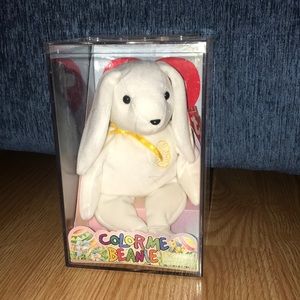 TY Easter color me beanie baby